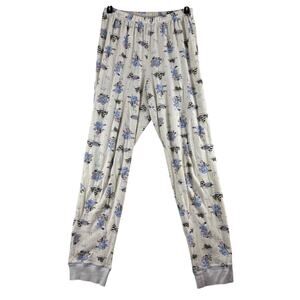 Disney Winnie the Pooh Eye-ore Pajama Pants Women's Medium 100% Cotton Soft Cozy